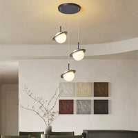 Lampe LED Suspendue Design Nordique Moderne Boule de Verre Créative - Éclairez Votre Espace | Marco Lucetti