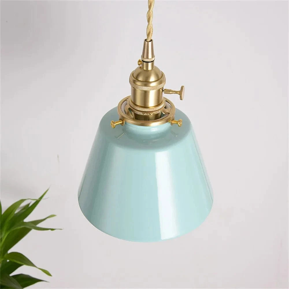 Lampe LED suspendue en céramique moderne pour loft chic | Marco Lucetti Vert