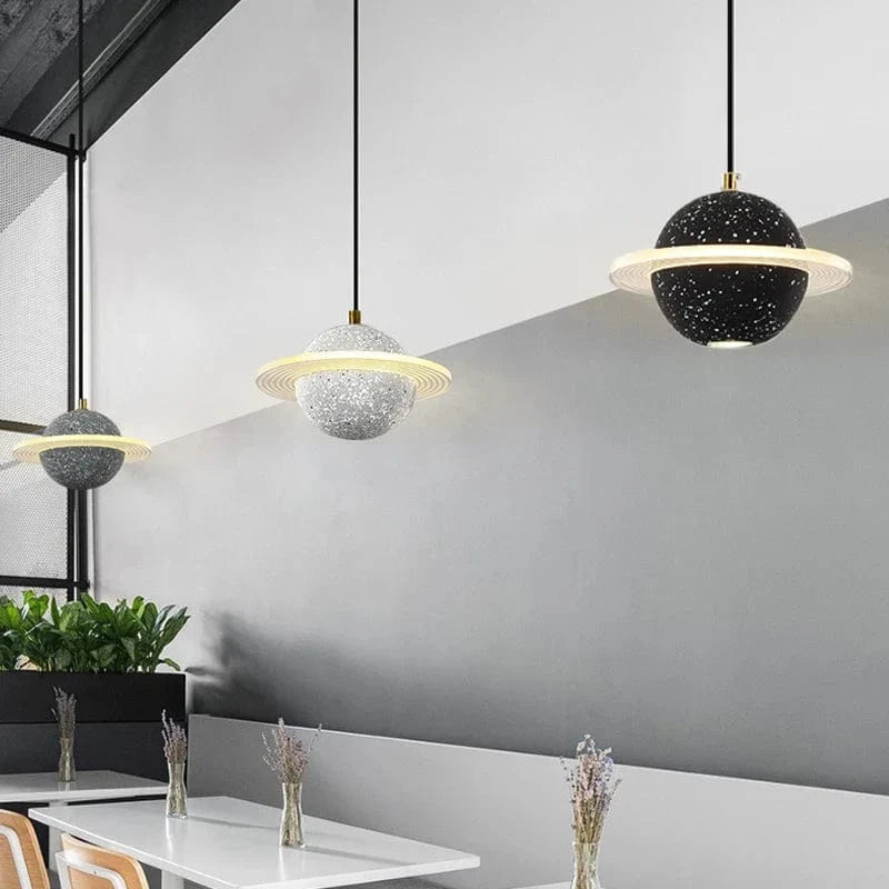 Lampe LED Suspendue en Ciment Design | Marco Lucetti