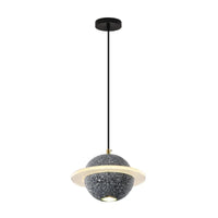 Lampe LED Suspendue en Ciment Design | Marco Lucetti Gris foncé / Blanc froid