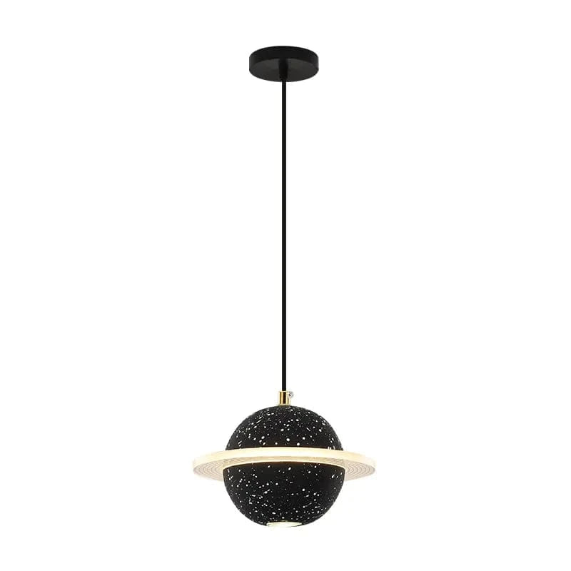 Lampe LED Suspendue en Ciment Design | Marco Lucetti Noir / Blanc froid