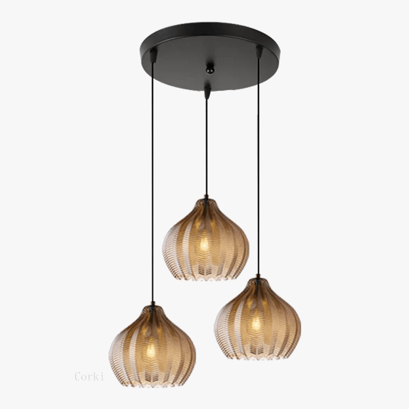 Lampe LED suspendue en verre design moderne pour tous les espaces | Marco Lucetti