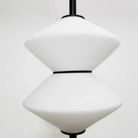 Lampe LED Suspendue en Verre Moderne avec Fil Métallique Ajustable | Marco Lucetti