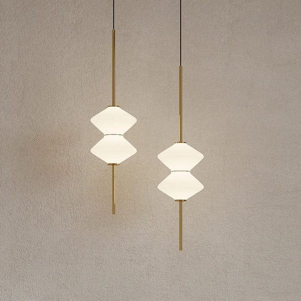 Lampe LED Suspendue en Verre Moderne avec Fil Métallique Ajustable | Marco Lucetti