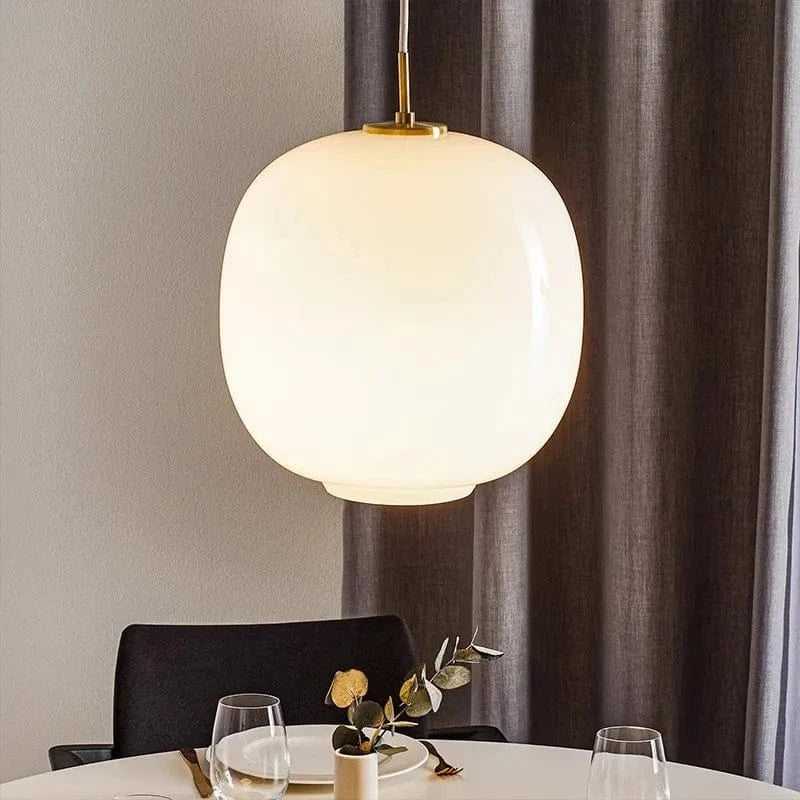 Lampe LED Suspendue en Verre Nordique en Fer - Décoration Intérieure | Marco Lucetti