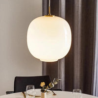 Lampe LED Suspendue en Verre Nordique en Fer - Décoration Intérieure | Marco Lucetti