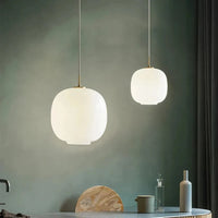 Lampe LED Suspendue en Verre Nordique en Fer - Décoration Intérieure | Marco Lucetti