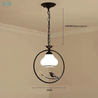 Lampe LED Suspendue - Fer Simple - Déco Intérieur | Marco Lucetti Noir