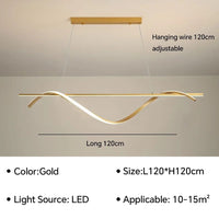 Lampe LED Suspendue Luxe - Design Moderne - Luminaire Décoratif Haut de Gamme - Idéal pour Hôtel | Marco Lucetti