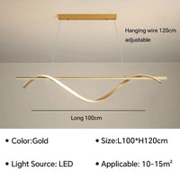 Lampe LED Suspendue Luxe - Design Moderne - Luminaire Décoratif Haut de Gamme - Idéal pour Hôtel | Marco Lucetti