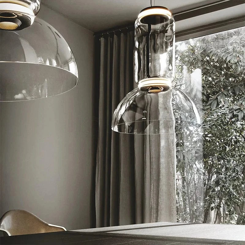 Lampe LED Suspendue Moderne en Verre | Marco Lucetti