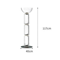Lampe LED Suspendue Moderne en Verre | Marco Lucetti Lampadaire C / Blanc froid