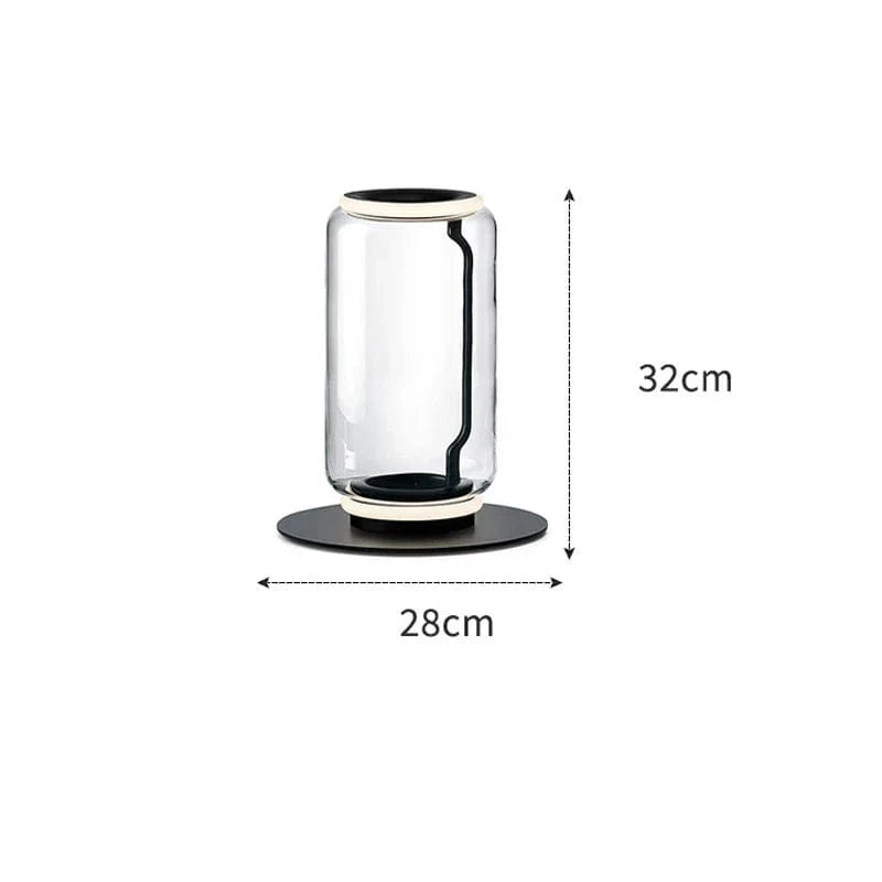 Lampe LED Suspendue Moderne en Verre | Marco Lucetti Lampadaire E / Blanc froid