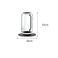 Lampe LED Suspendue Moderne en Verre | Marco Lucetti Lampadaire E / Blanc froid