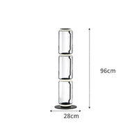 Lampe LED Suspendue Moderne en Verre | Marco Lucetti Lampadaire G / Blanc froid