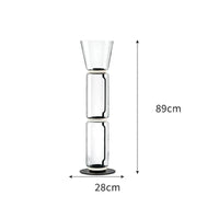 Lampe LED Suspendue Moderne en Verre | Marco Lucetti Lampadaire K / Blanc froid