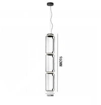 Lampe LED Suspendue Moderne en Verre | Marco Lucetti Lampe à suspension G / Blanc froid