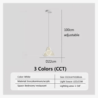 Lampe LED Suspendue Moderne pour une Chambre Chic | Marco Lucetti