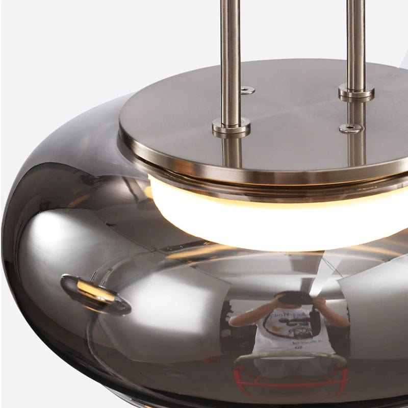 Lampe LED Suspendue Nordique en Verre avec Cordon Réglable pour une Décoration Intérieure | Marco Lucetti