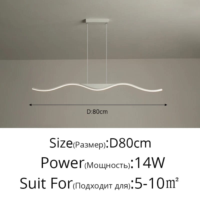 Lampe LED suspendue nordique : un luminaire décoratif idéal pour restaurants | Marco Lucetti