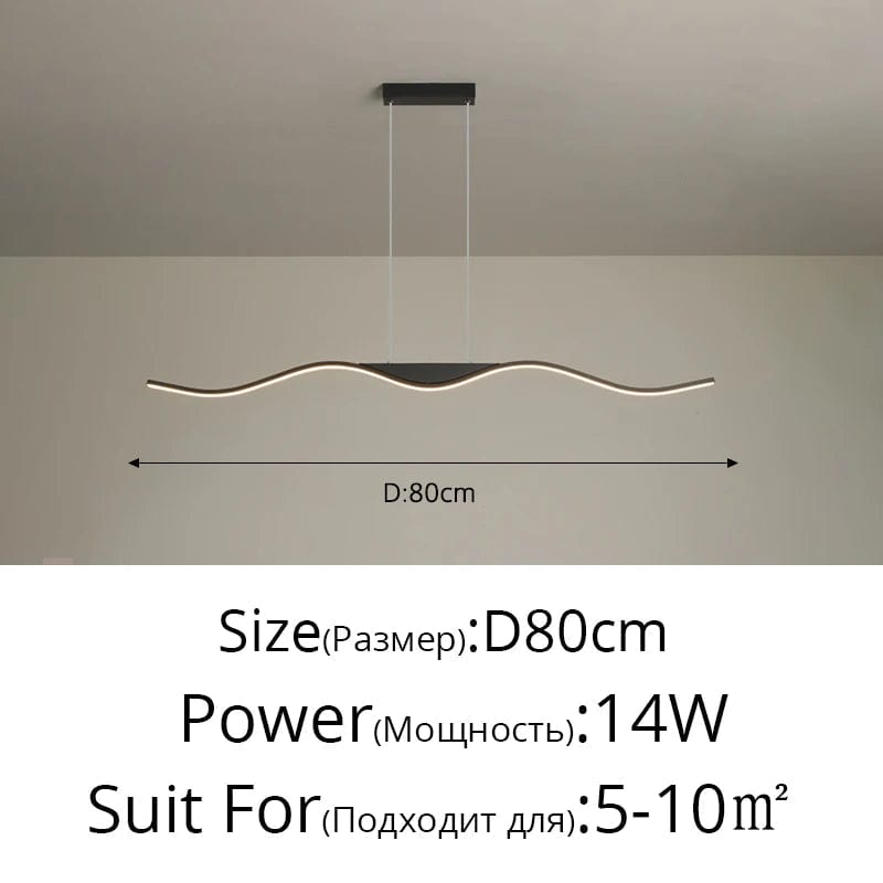 Lampe LED suspendue nordique : un luminaire décoratif idéal pour restaurants | Marco Lucetti