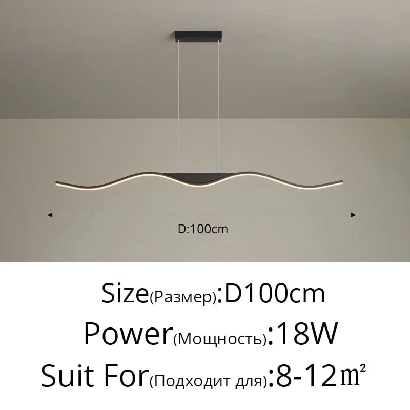 Lampe LED suspendue nordique : un luminaire décoratif idéal pour restaurants | Marco Lucetti