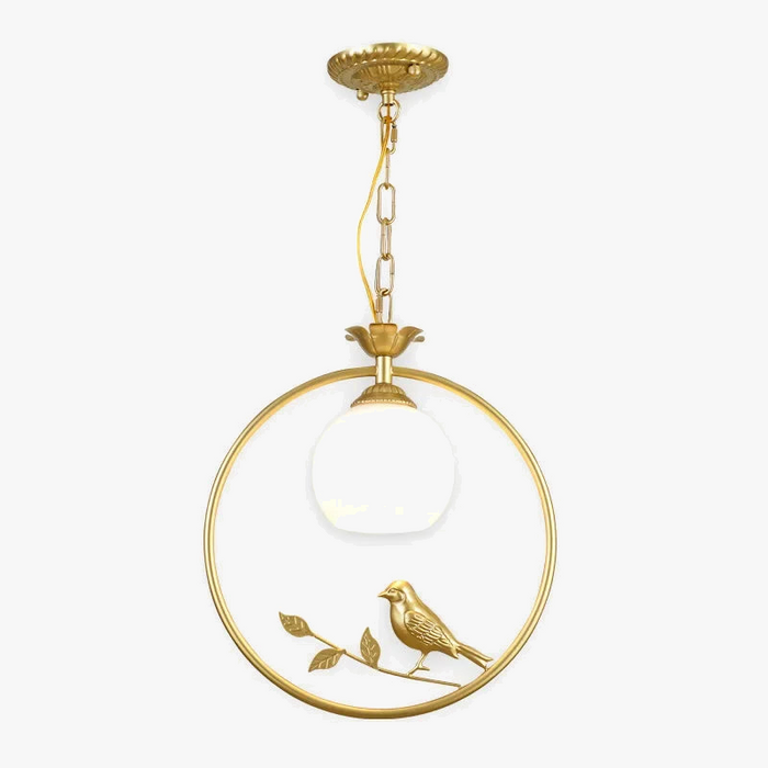Suspension vintage "Bird Charm"