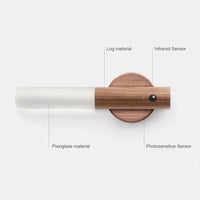 Lampe LED USB Bois Rechargeable | Marco Lucetti