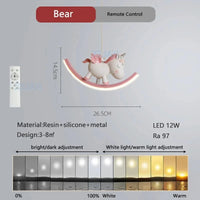 Lampe Licorne Suspendue | Marco Lucetti Gradation RC Licorne