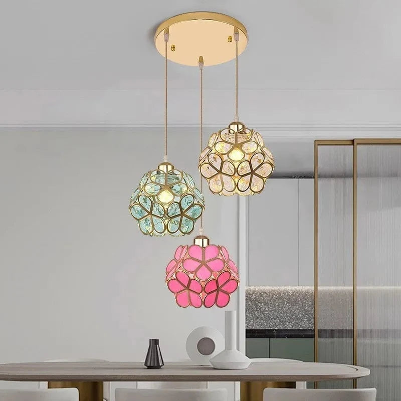 Lampe Macaron Pétale LED Moderne pour Salle à Manger et Balcon | Marco Lucetti
