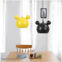 Suspension design en métal LED Mickey deco