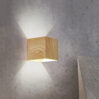 Lampe Murale Bois - Cubix | Marco Lucetti