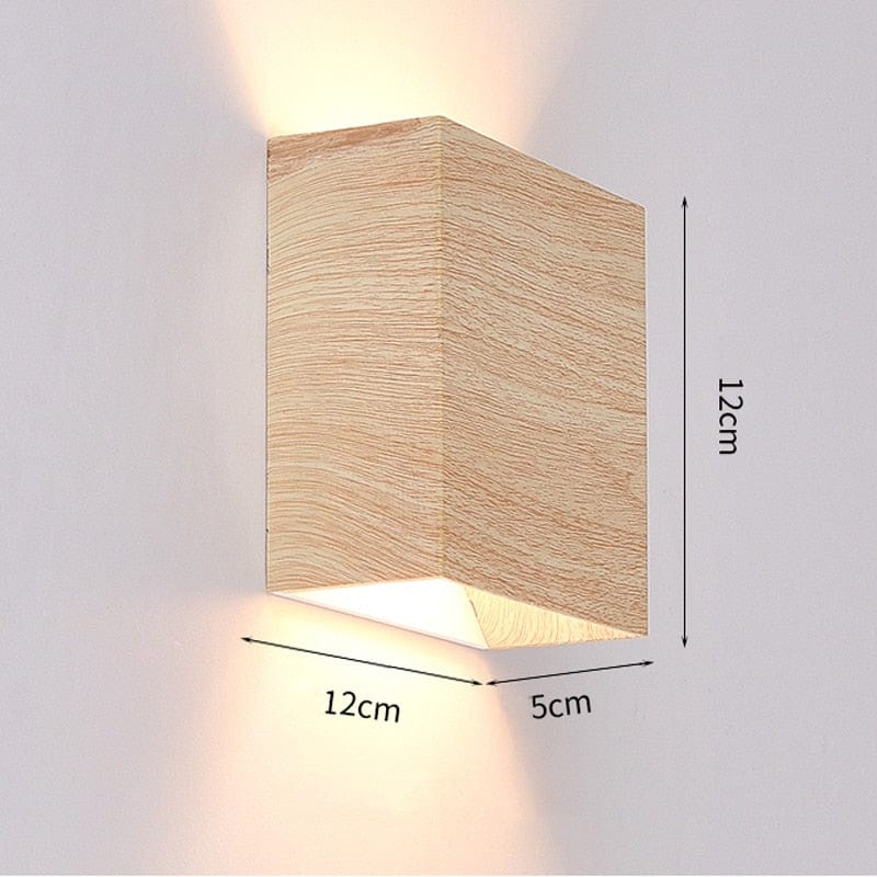 Lampe Murale Bois - Cubix | Marco Lucetti