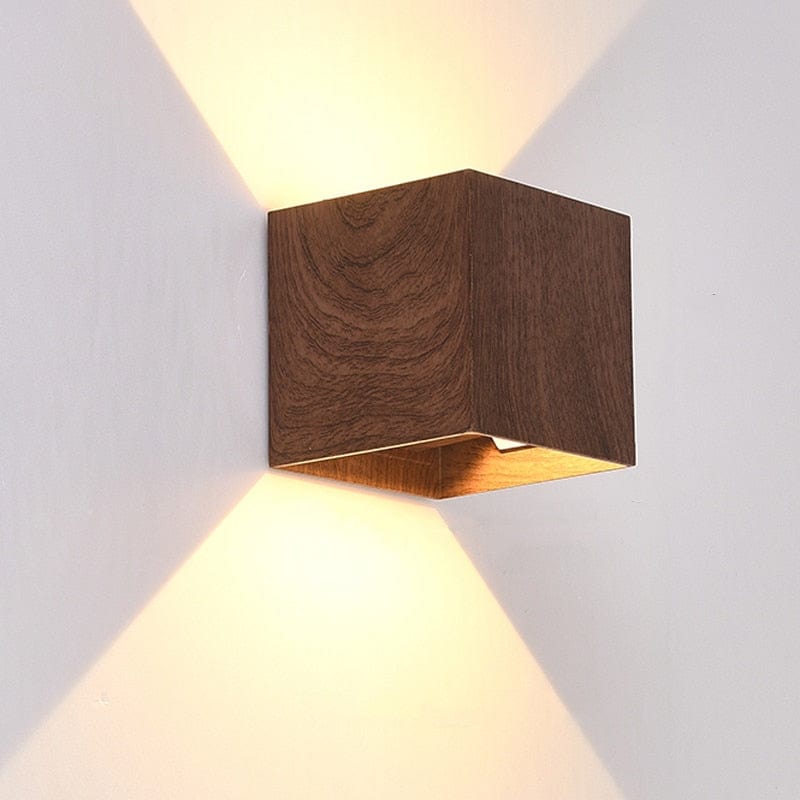 Lampe Murale Bois - Cubix | Marco Lucetti