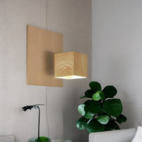 Lampe Murale Bois - Cubix | Marco Lucetti