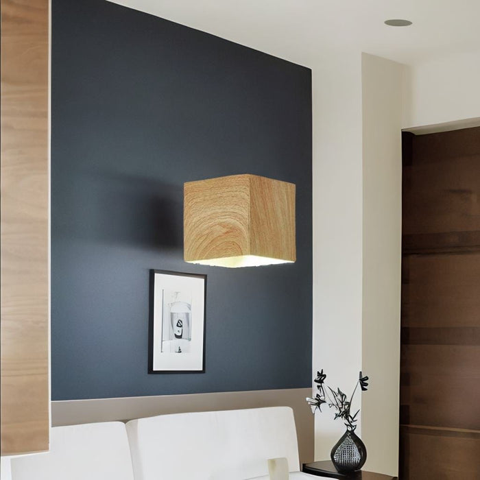 Lampe Murale Bois - Cubix | Marco Lucetti