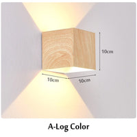 Lampe Murale Bois - Cubix | Marco Lucetti Blanc A