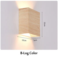 Lampe Murale Bois - Cubix | Marco Lucetti Blanc B