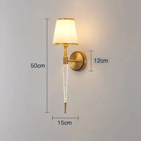 Lampe murale cristal rétro : illumination chic pour votre intérieur | Marco Lucetti