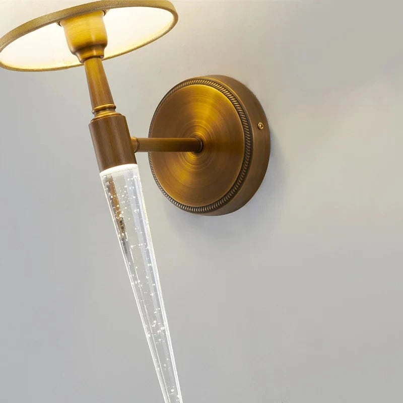 Lampe murale cristal rétro : illumination chic pour votre intérieur | Marco Lucetti