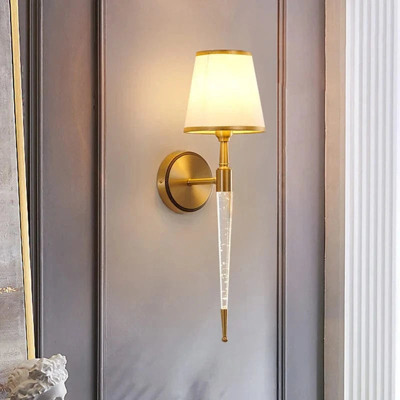 Lampe murale cristal rétro : illumination chic pour votre intérieur | Marco Lucetti