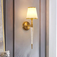 Lampe murale cristal rétro : illumination chic pour votre intérieur | Marco Lucetti