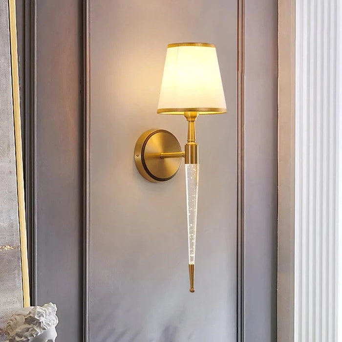 Lampe murale cristal rétro : illumination chic pour votre intérieur | Marco Lucetti