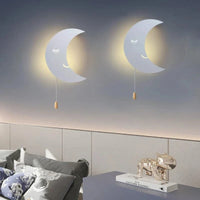 Lampe Murale de Lune Rechargeable Mobile Moderne - Wandleuchte Applique Murale Wandlamp Kinkiet Lumières | Marco Lucetti