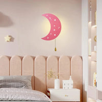 Lampe Murale de Lune Rechargeable Mobile Moderne - Wandleuchte Applique Murale Wandlamp Kinkiet Lumières | Marco Lucetti Rose-B28.5 22 5CM / Lumière chaude