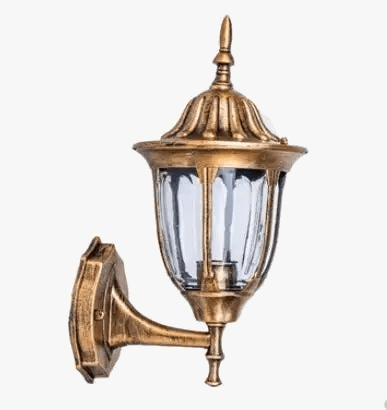 Lampe murale extérieure en bronze européen pour balcon et jardin | Marco Lucetti