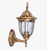 Lampe murale extérieure en bronze européen pour balcon et jardin | Marco Lucetti