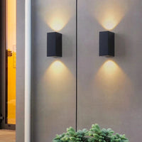 Lampe murale extérieure étanche pour porche moderne et balcon, IP54 | Marco Lucetti