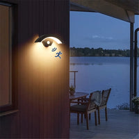 Lampe murale extérieure moderne à Induction du corps humain | Marco Lucetti