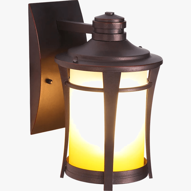 Lampe Murale Extérieure Rétro en Aluminium pour Villa, Jardin et Balcon | Marco Lucetti